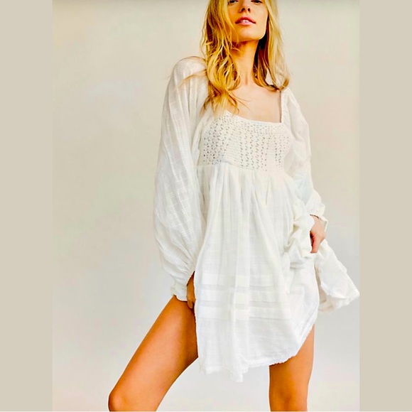 Free People Ari Mini Dress (Size Small) - Picture 3 of 8